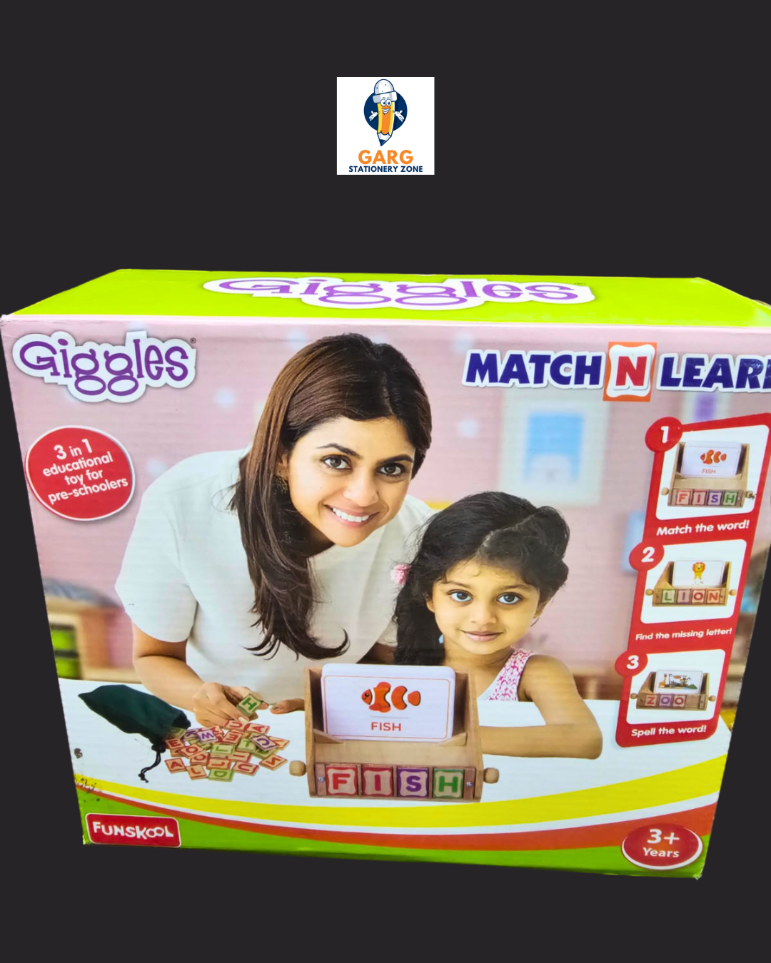 Funskool Giggles Match N Learn Game For Kids