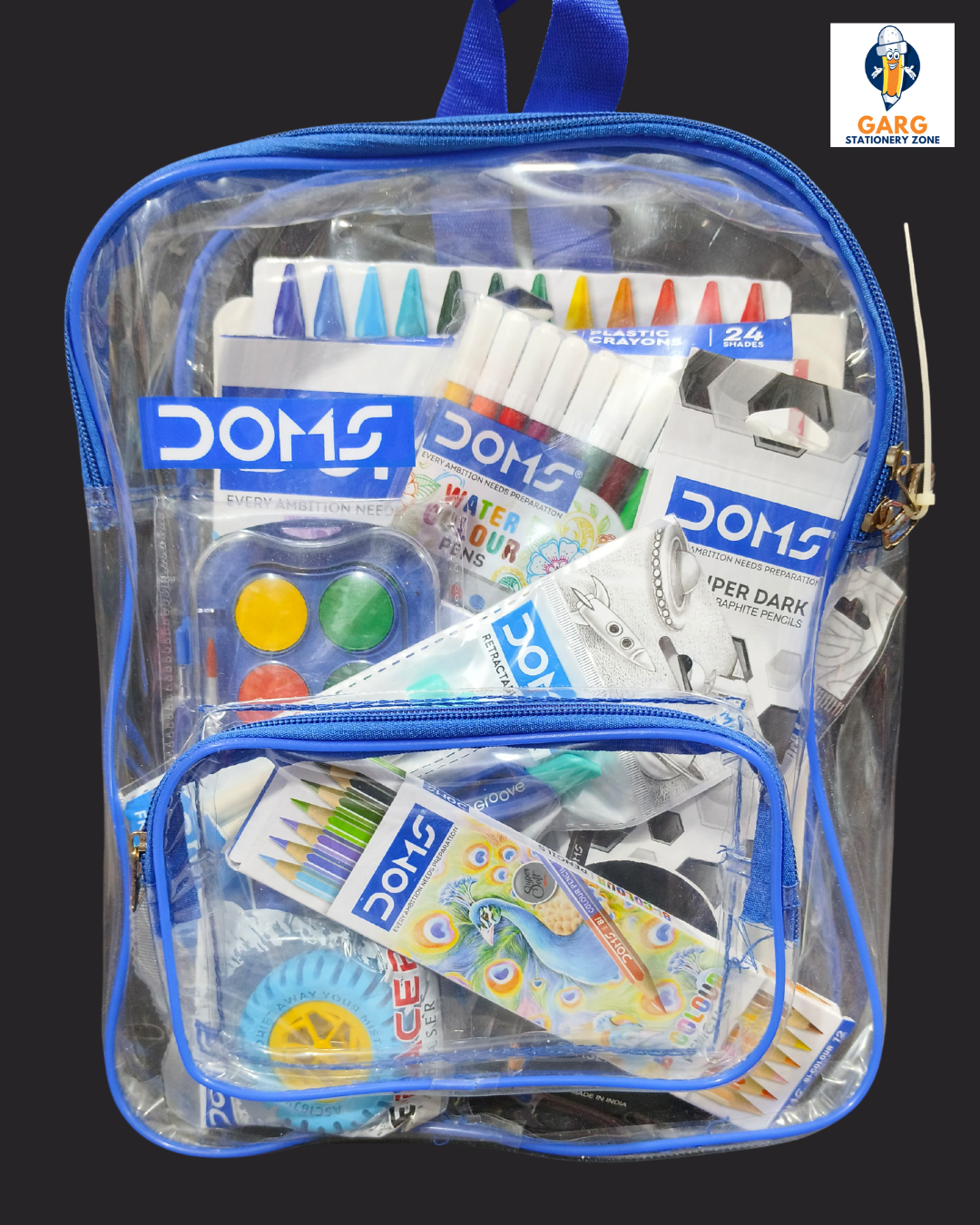 DOMS Stationary Set - Multiple Colors & Pencils