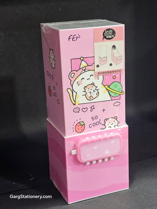 Locable Pencil Box For Girls