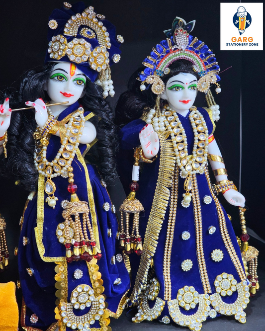 Radha Krishan Marble God Statue