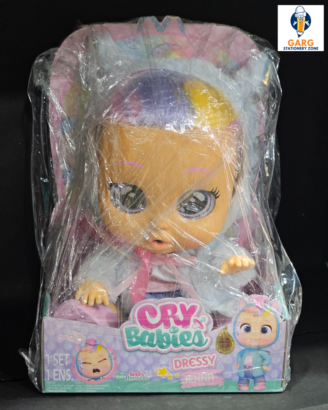 Crying Baby Toy For Girls - Dressy Jenna