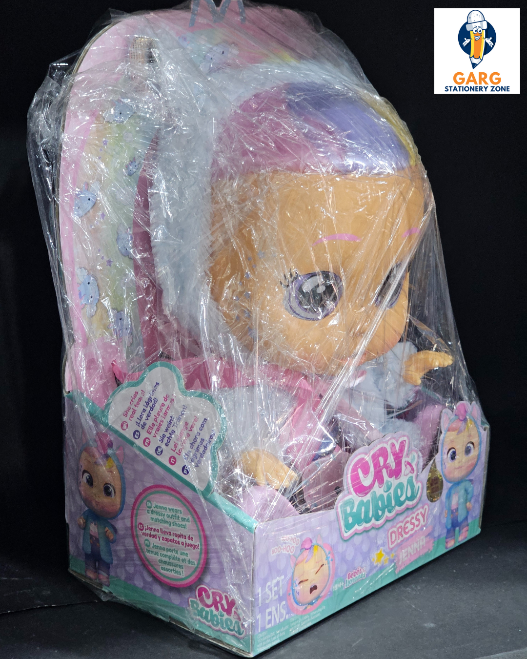 Crying Baby Toy For Girls - Dressy Jenna