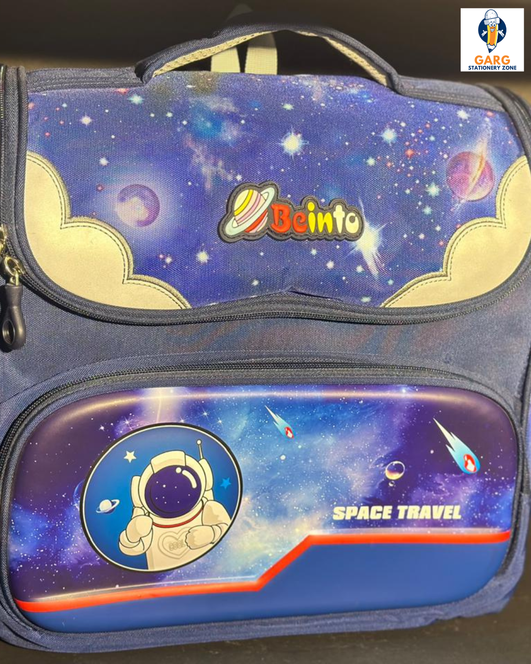 Space Travel Multi Purpose Bag for Boys - 16 inch in Size