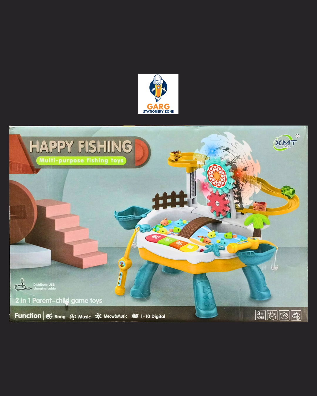 XMT 'Happy Fishing' Multi-Purpose Fishing Set