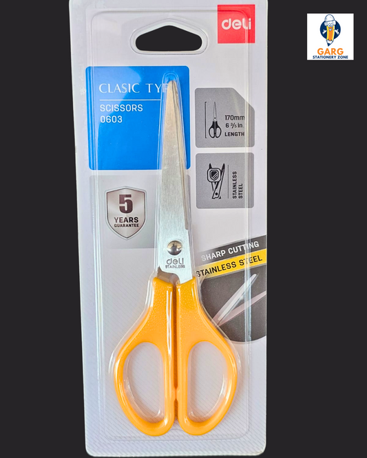 Deli 0603 170mm Classic Type Scissors