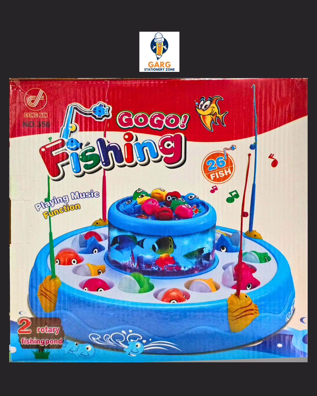 Dong Xin Gogo Fishing Set With 26 Fishes