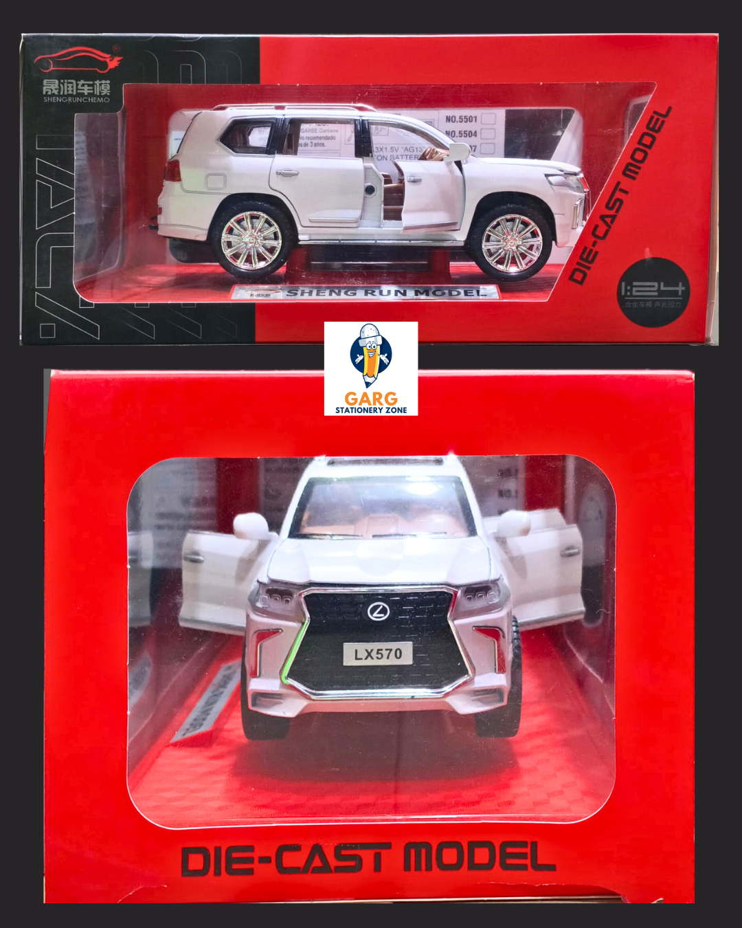 Lexus LX570 Diecast Scale Model SUV