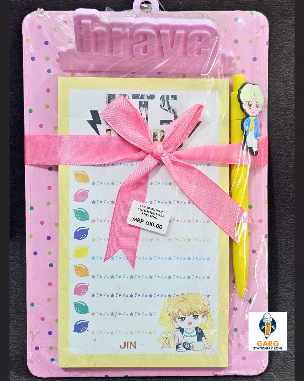 Clip Board Diary For BTS Chracter