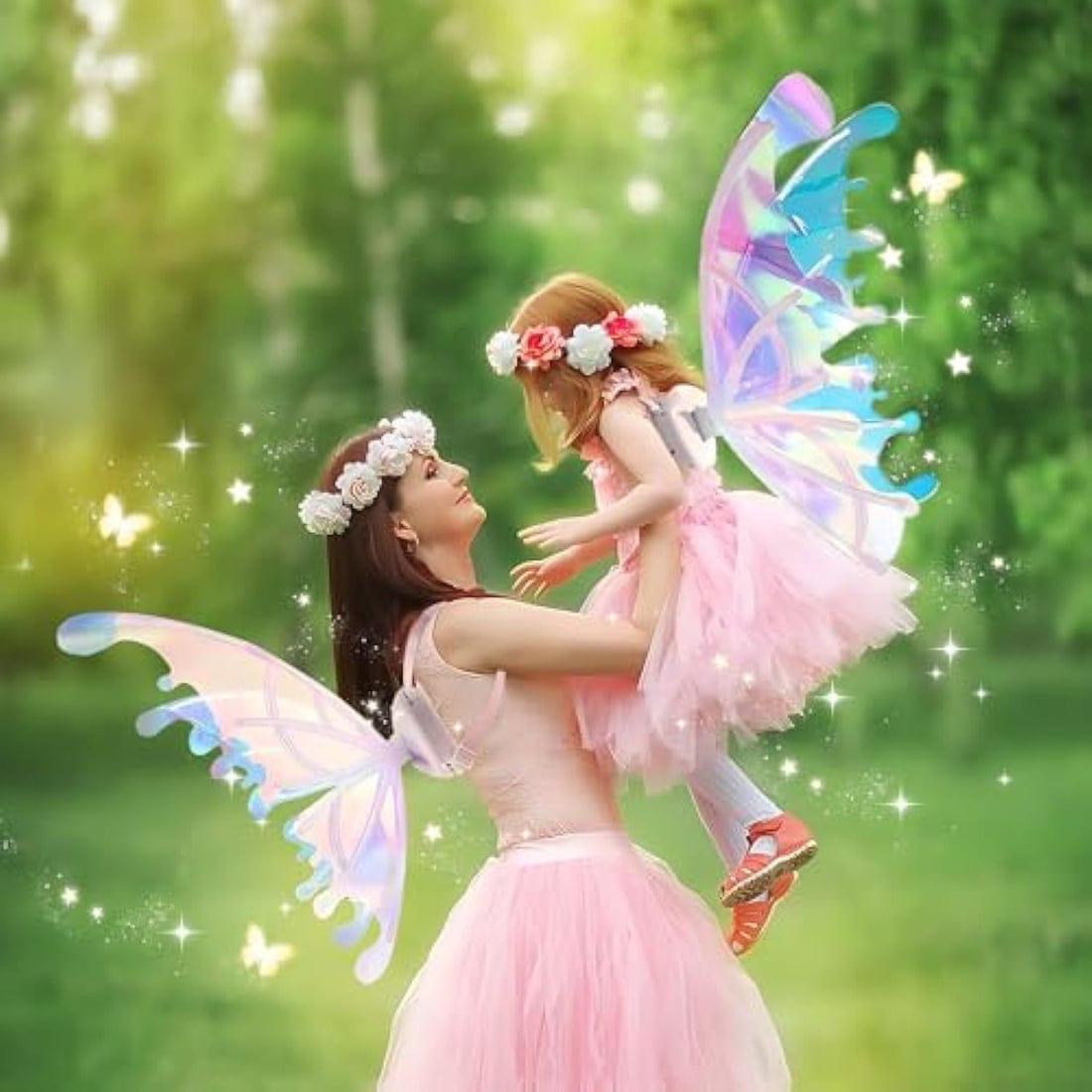 Light Up Fairy Wings For Girls - Birthday Gift For Girls